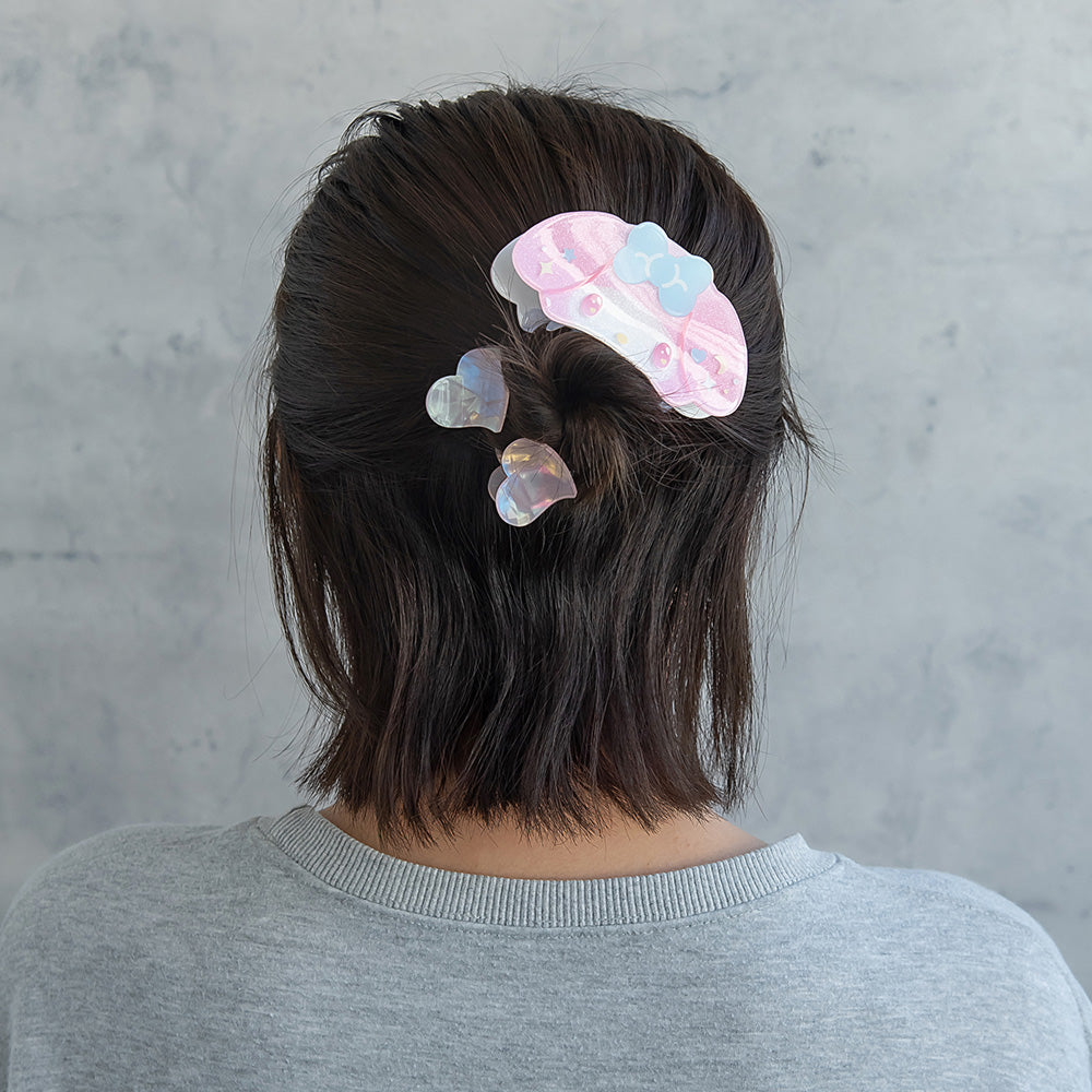 サンリオキャラクターズ  マイメロディ はさむだけですぐかわいい ミニバンスクリップセット