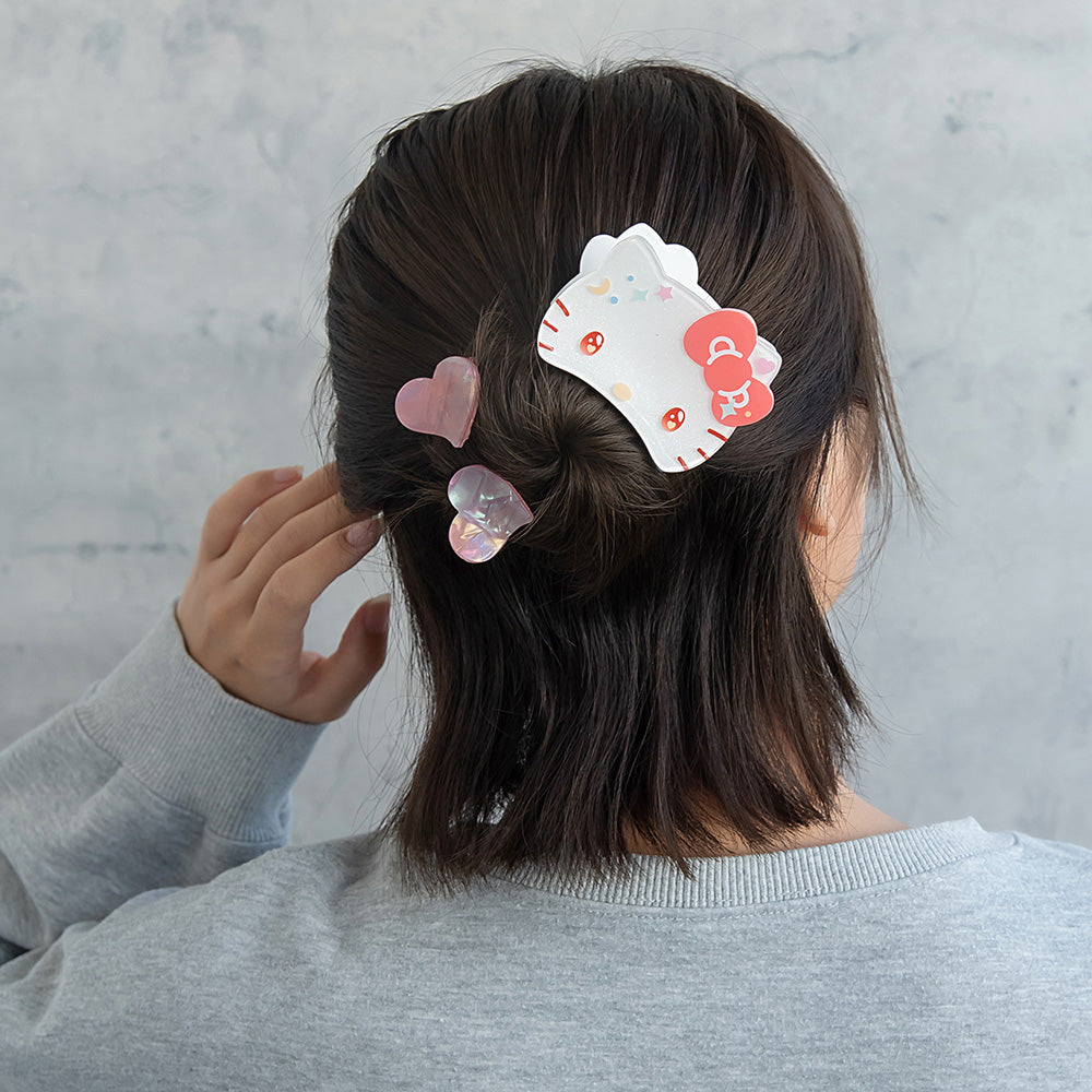 サンリオキャラクターズ  ハローキティ はさむだけですぐかわいい ミニバンスクリップセット