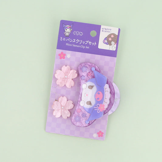 サンリオキャラクターズ クロミ はさむだけですぐかわいい♡ミニバンスクリップセット 3個セット