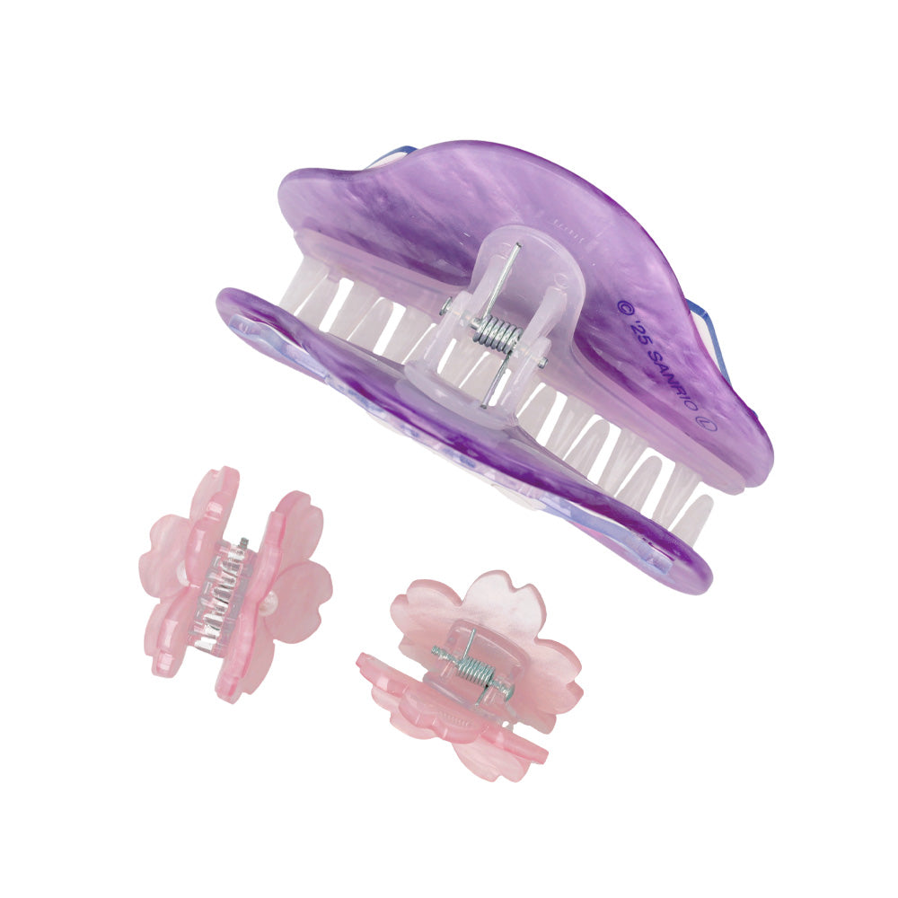 サンリオキャラクターズ クロミ はさむだけですぐかわいい♡ミニバンスクリップセット 3個セット