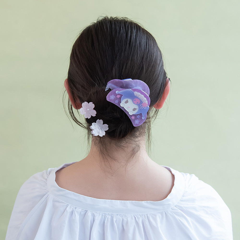 サンリオキャラクターズ クロミ はさむだけですぐかわいい♡ミニバンスクリップセット 3個セット