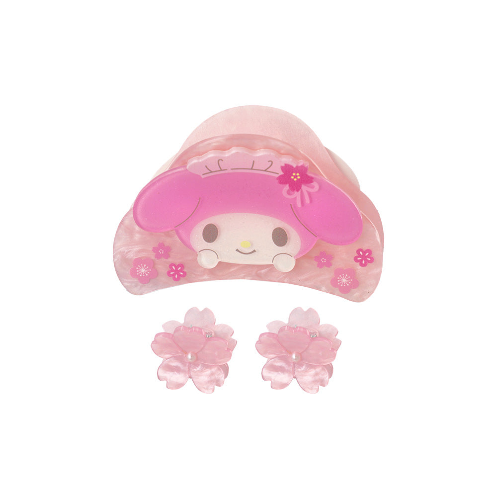 サンリオキャラクターズ マイメロディ はさむだけですぐかわいい♡ミニバンスクリップセット 3個セット