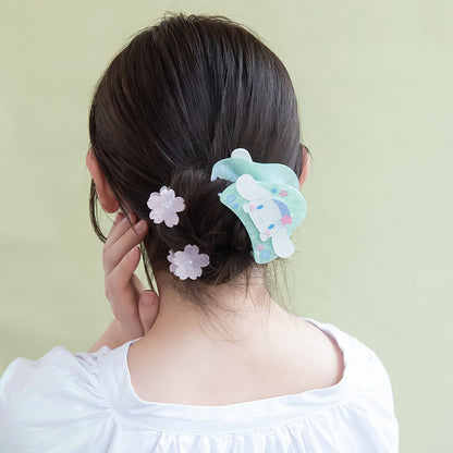 サンリオキャラクターズ シナモロール/シナモン はさむだけですぐかわいい♡ミニバンスクリップセット 3個セット