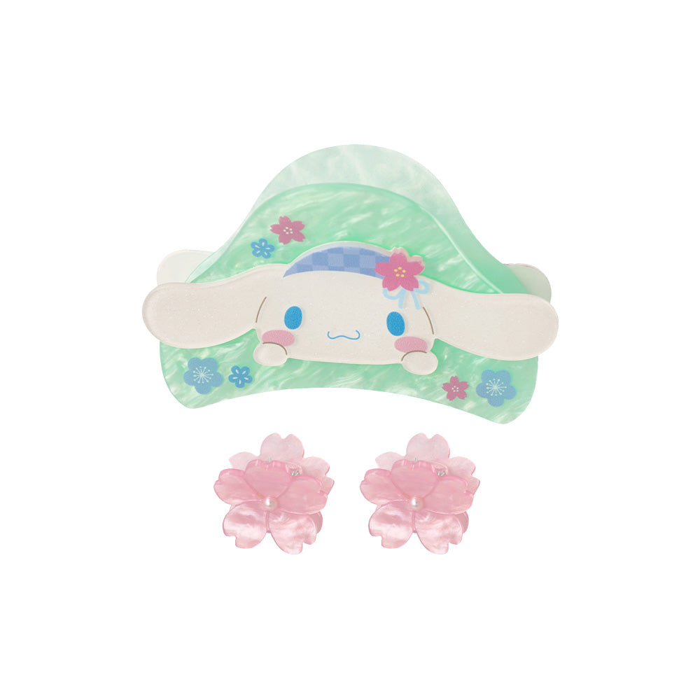 サンリオキャラクターズ シナモロール/シナモン はさむだけですぐかわいい♡ミニバンスクリップセット 3個セット