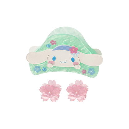 サンリオキャラクターズ シナモロール/シナモン はさむだけですぐかわいい♡ミニバンスクリップセット 3個セット