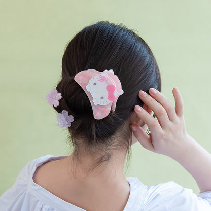 サンリオキャラクターズ ハローキティ はさむだけですぐかわいい♡ミニバンスクリップセット 3個セット