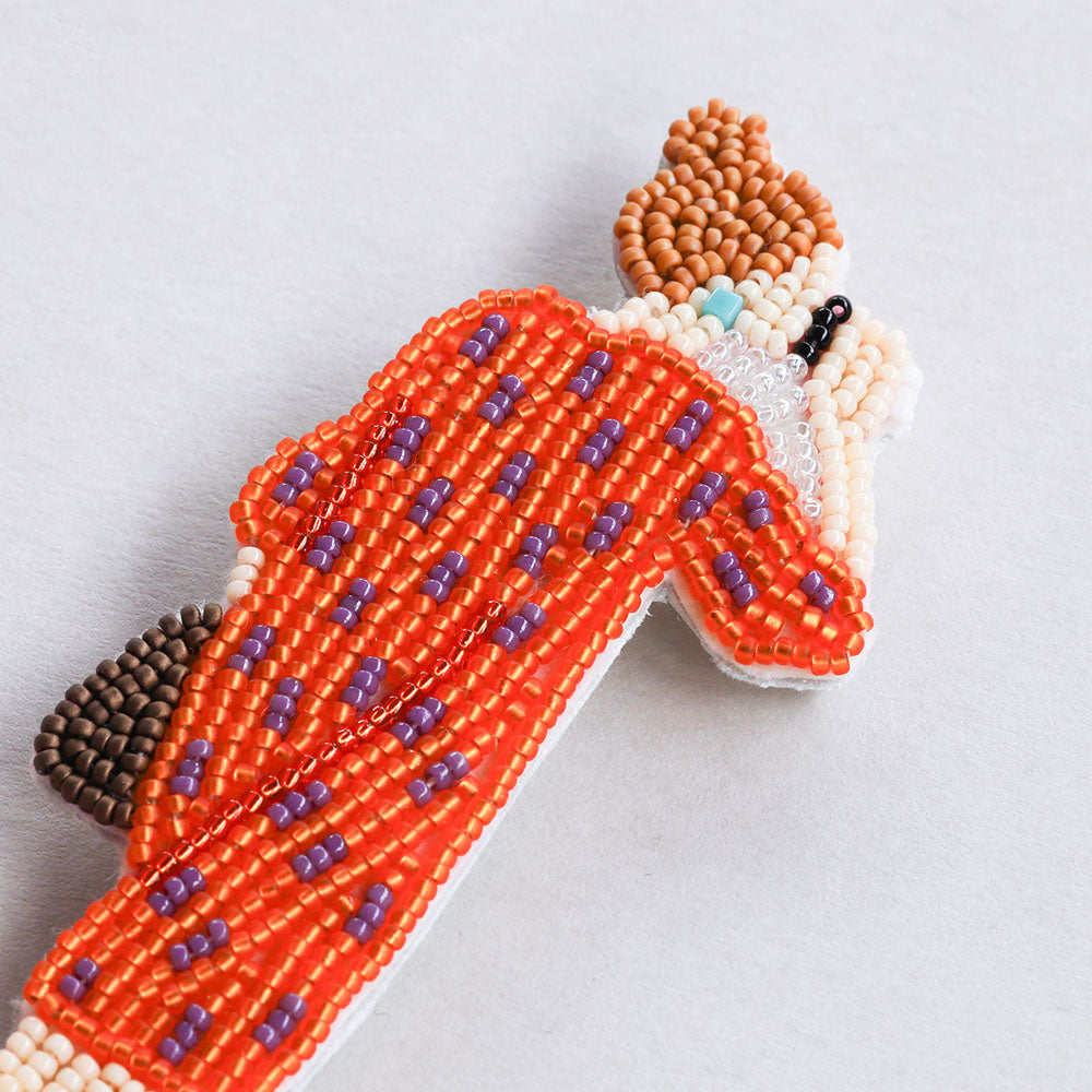 【MIYUKI/ミユキ】おでかけブローチキット デート ビーズ 刺繍 ブローチピン