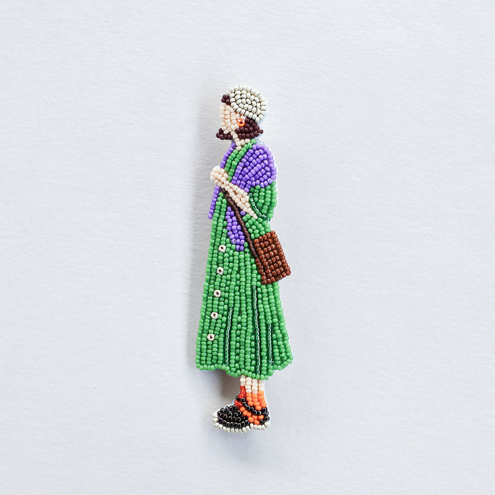 【MIYUKI/ミユキ】おでかけブローチキット ミュージアム ビーズ 刺繍 ブローチピン