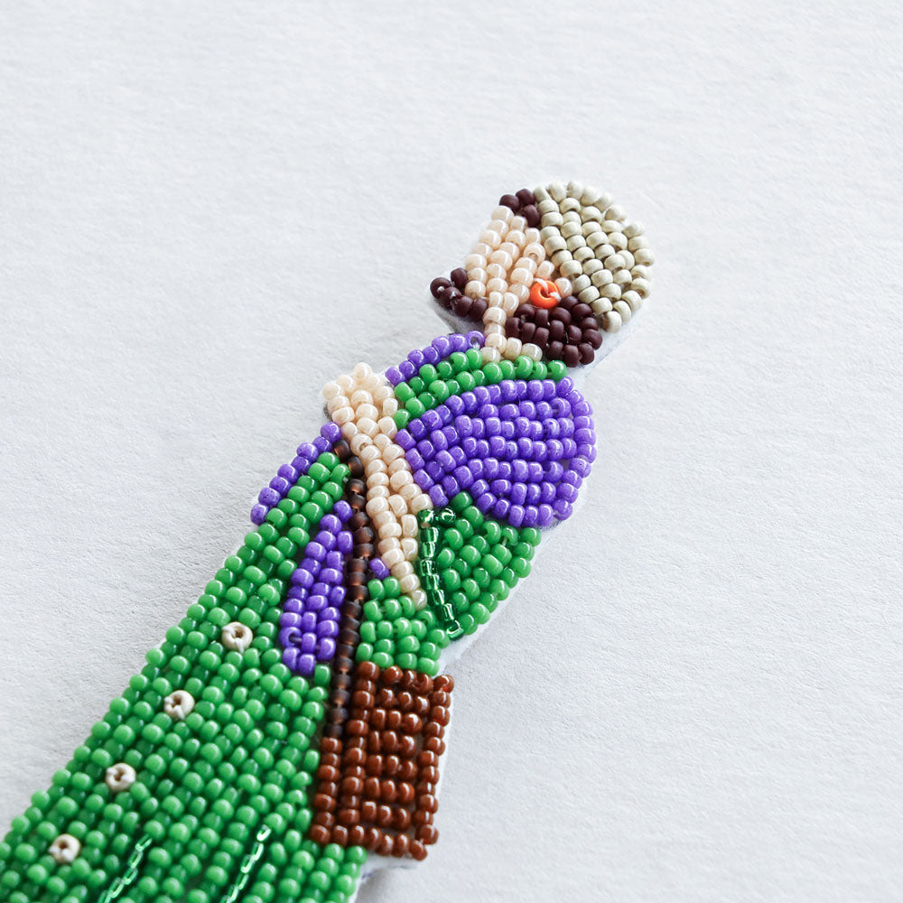 【MIYUKI/ミユキ】おでかけブローチキット ミュージアム ビーズ 刺繍 ブローチピン