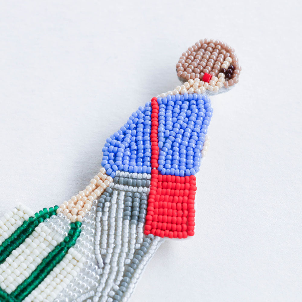 【MIYUKI/ミユキ】おでかけブローチキット おとまり ビーズ 刺繍 ブローチピン