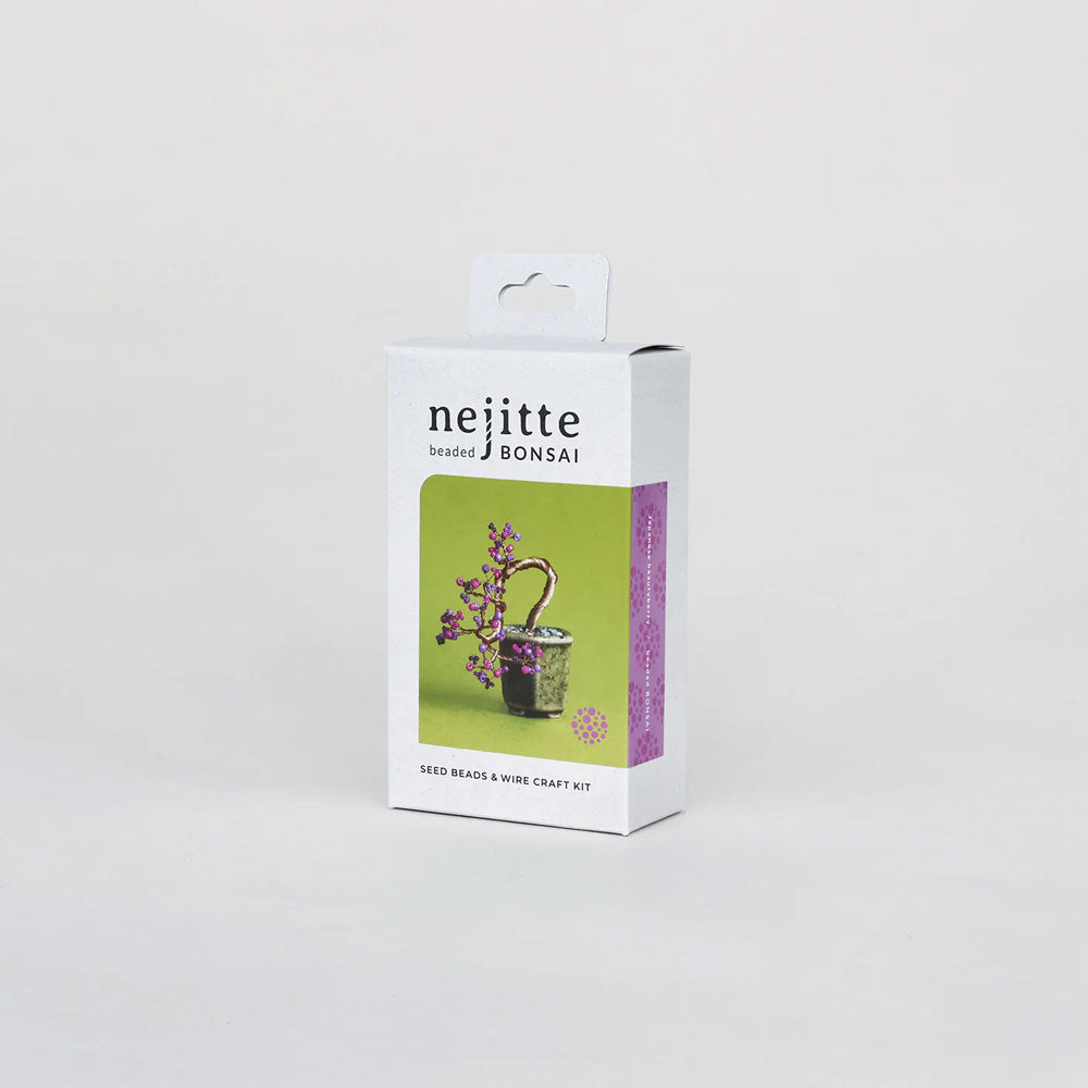 【MIYUKI/ミユキ】 ネジッテBONSAIキット 盆栽 ビーズ 紫式部