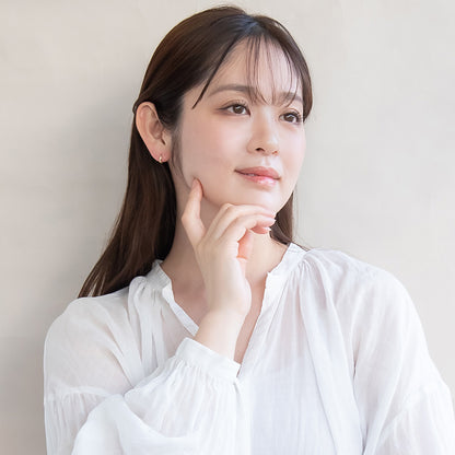 ピアス メタル 丸甲 ワンタッチ キャッチレス サージカルステンレスポスト フープピアス