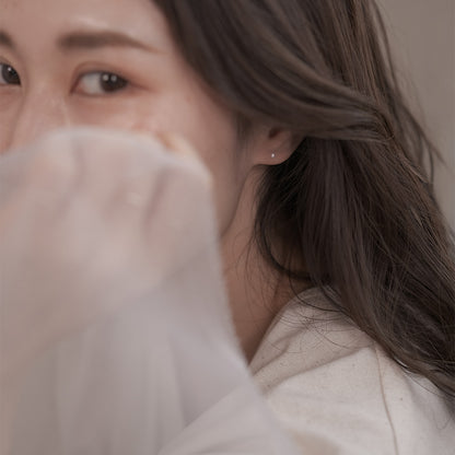 【elaia】ピアス K10 淡水パール スタッドピアス オリジナルボックス/巾着付き