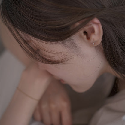 【elaia】ピアス K10 淡水パール スタッドピアス オリジナルボックス/巾着付き