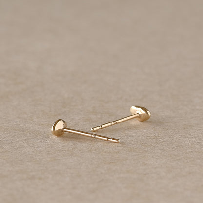 【elaia】ピアス K10 シード スタッドピアス オリジナルボックス/巾着付き