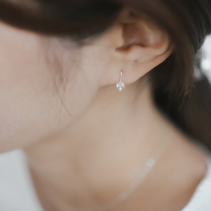 【elaia/エライア】 ピアス Silver925/K14ゴールドフィルド 天然石 ボール スタッドピアス オリジナルボックス/巾着付き