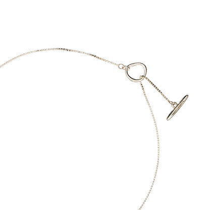 【LIMITED NUMBER】silver925 plated collection ネックレス ニッケルフリー メタル ベネチアンチェーン マンテル ショートネックレス オリジナル巾着付き
