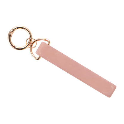 【LIMITED NUMBER】Vintage Like-KEY CHARM ホテルキー メッセージ マーブル クリア カラー カラビナ キーリング
