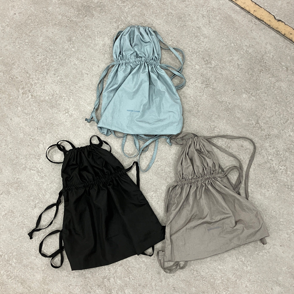 【LIMITED NUMBER】バッグ 巾着 ナイロン ロゴ ナップサック リュック