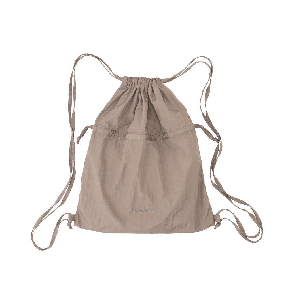 【LIMITED NUMBER】バッグ 巾着 ナイロン ロゴ ナップサック リュック