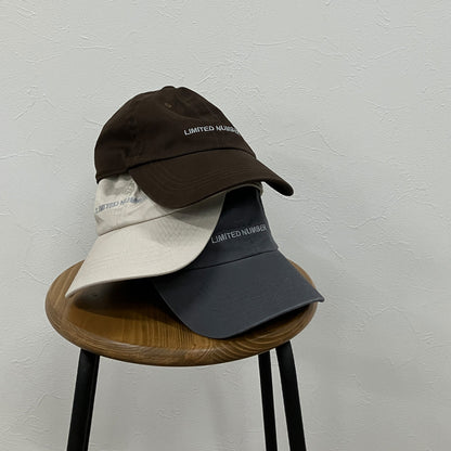 【LIMITED NUMBER】キャップ 綿 ロゴ 帽子