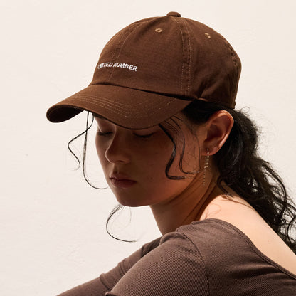 【LIMITED NUMBER】キャップ 綿 ロゴ 帽子