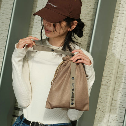 【LIMITED NUMBER】バッグ ロゴ ワンハンドル 巾着バッグ 鞄