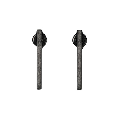【LIMITED NUMBER】STAINLESS collection ピアス メタル Iライン ステック スタッドピアス