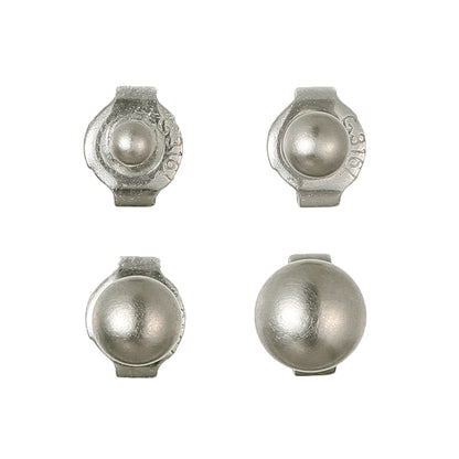 【LIMITED NUMBER】STAINLESS collection ピアス メタル ミニ ボール 4個セット スタッドピアス