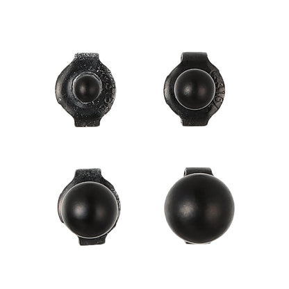 【LIMITED NUMBER】STAINLESS collection ピアス メタル ミニ ボール 4個セット スタッドピアス