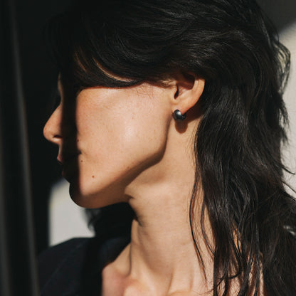 【LIMITED NUMBER】STAINLESS collection ピアス メタル ボール ワンタッチ フープピアス