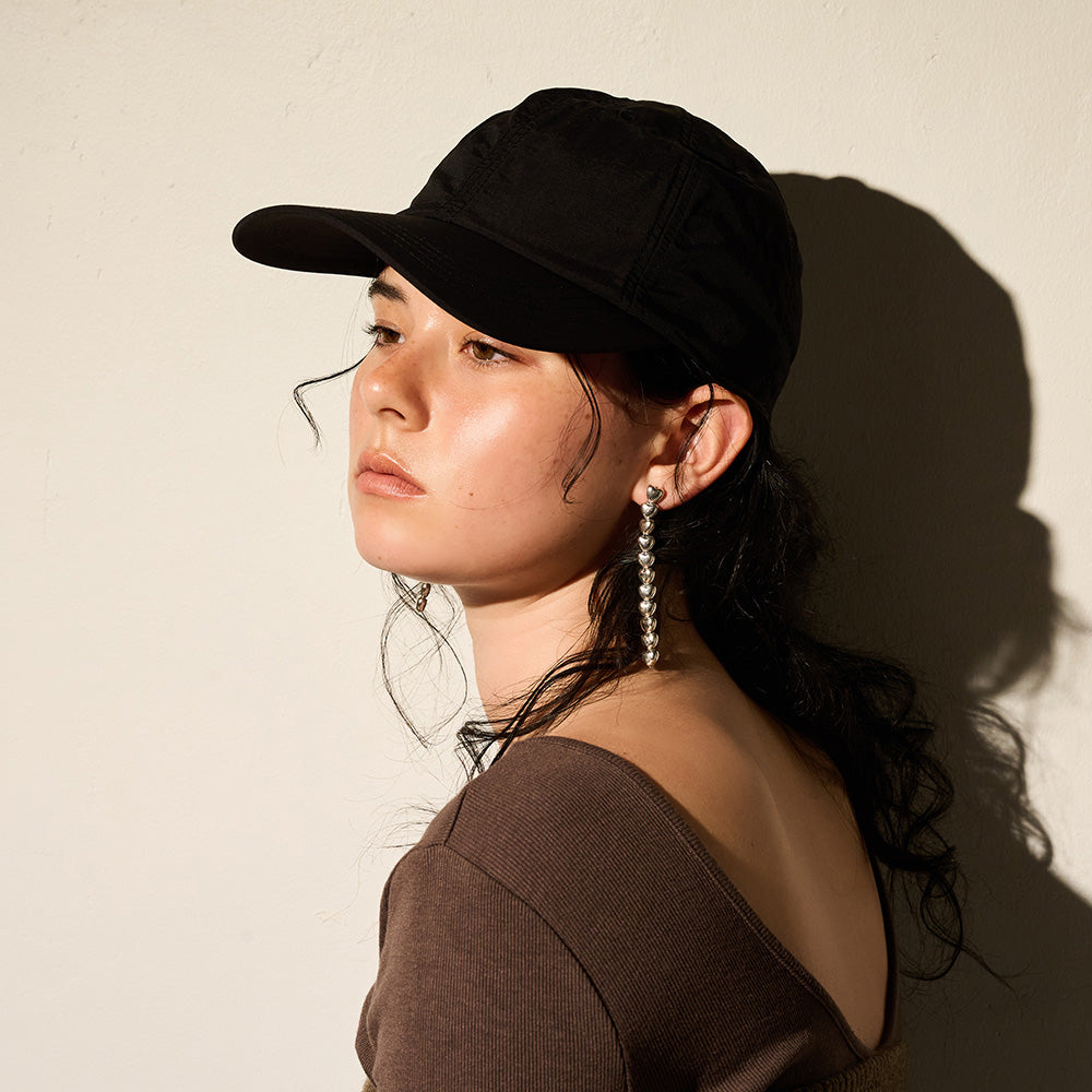 【LIMITED NUMBER/リミテッドナンバー】Vintage Like ピアス メタル ハート ライン チタンポスト スタッドピアス
