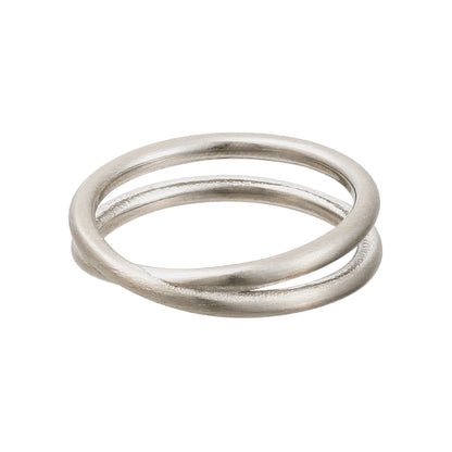 【LIMITED NUMBER】STAINLESS collection リング メタル ライン クロス 13号 17号 指輪