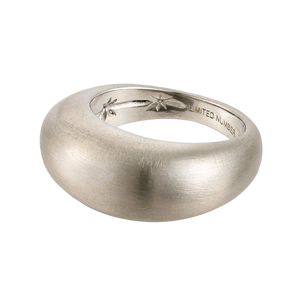 【LIMITED NUMBER】STAINLESS collection リング メタル 甲丸 ワイド 13号 17号 指輪