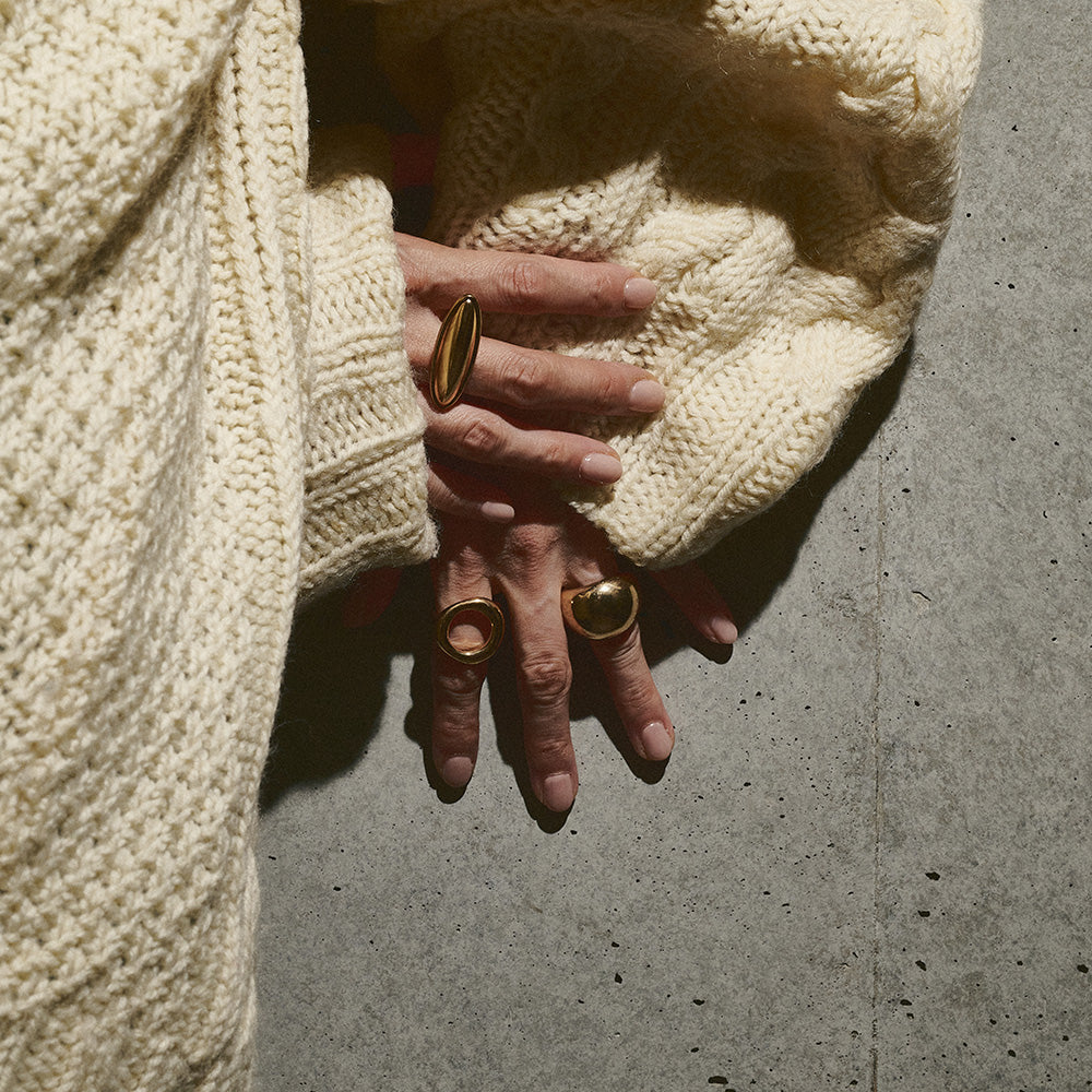 【LIMITED NUMBER】Vintage Like/volume ring リング ニッケルフリー メタル ラウンド フリーサイズ 指輪