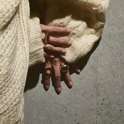 【LIMITED NUMBER】Vintage Like/volume ring リング ニッケルフリー メタル ワイド プランプ フリーサイズ 指輪