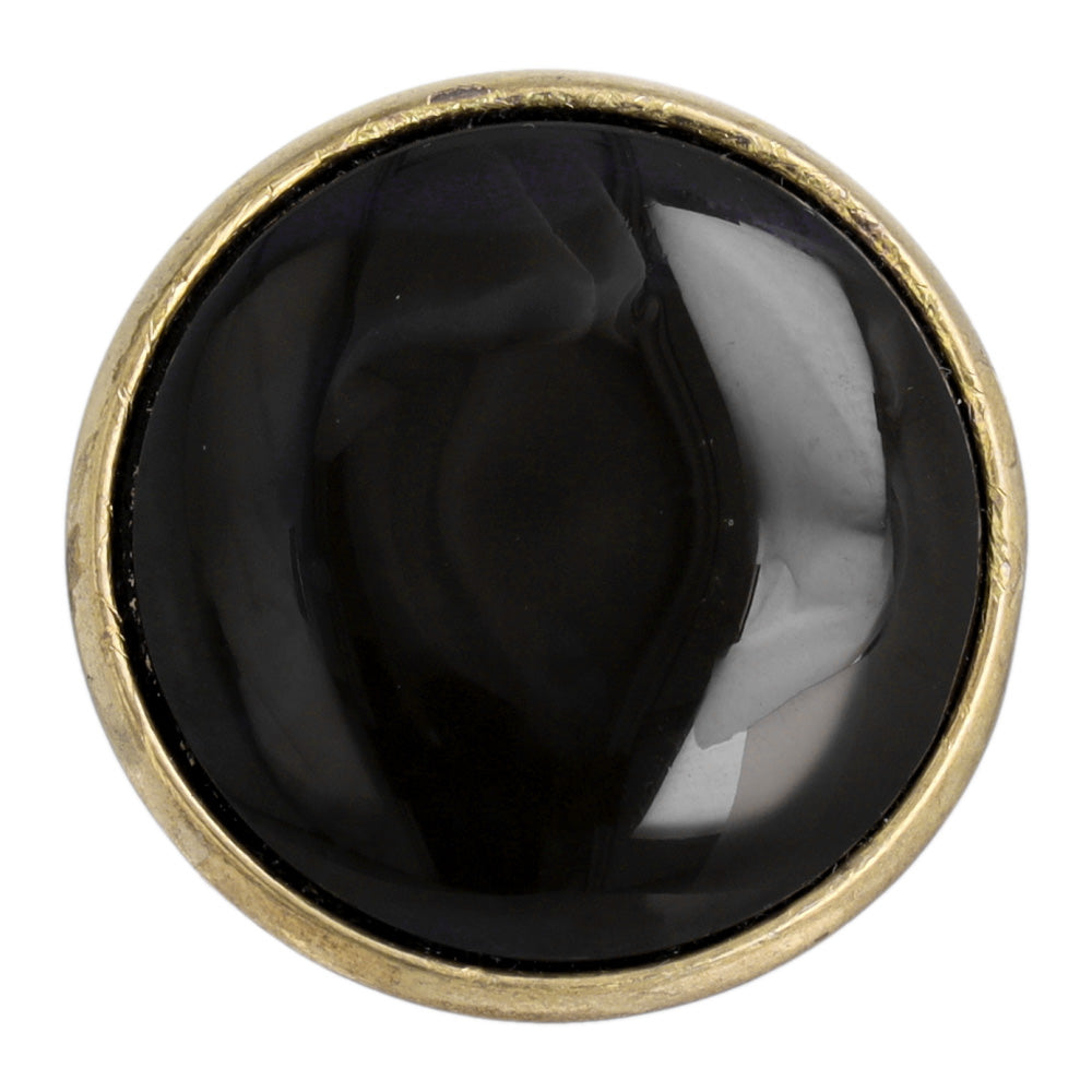 【LIMITED NUMBER】Vintage Like/volume ring リング ニッケルフリー メタル サークル フレーム マーブル カラー フリーサイズ 指輪