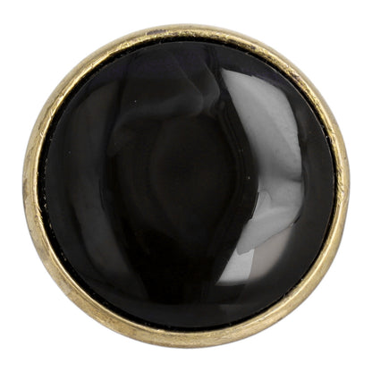 【LIMITED NUMBER】Vintage Like/volume ring リング ニッケルフリー メタル サークル フレーム マーブル カラー フリーサイズ 指輪