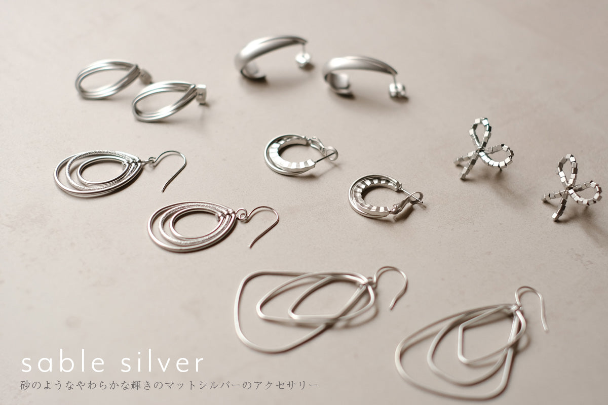 アクセサリーまとめ売り(腕時計・ブローチ・ネックレス・ピアス・リング) Melody Accessory イヤリング ピアス 地金 チタン 日本製 K18GP